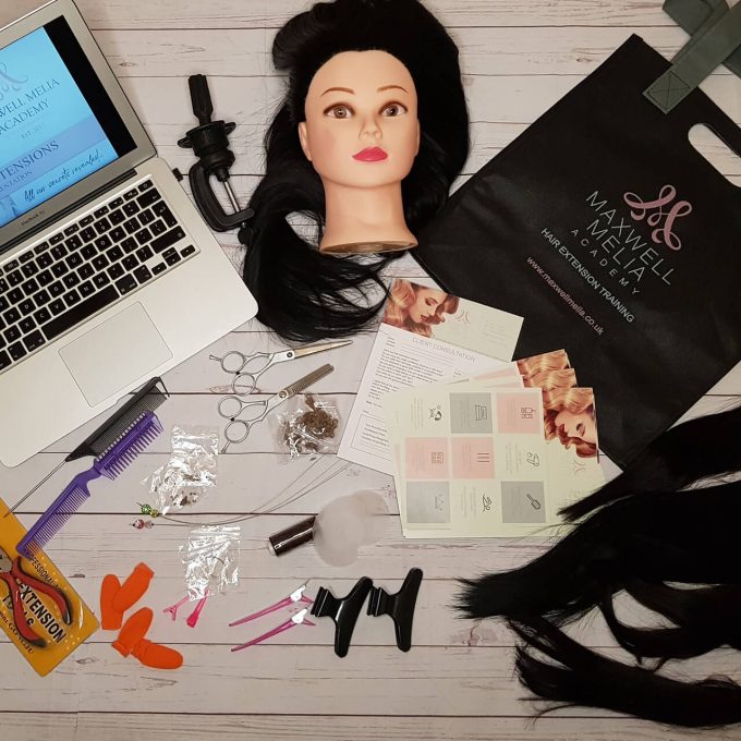 Online Hair Extension Training Complete Kit