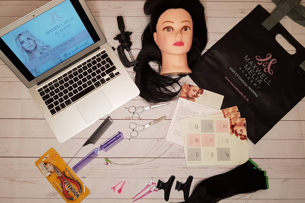 Online Tape Hair Extensions Training Course Maxwell Melia Academy